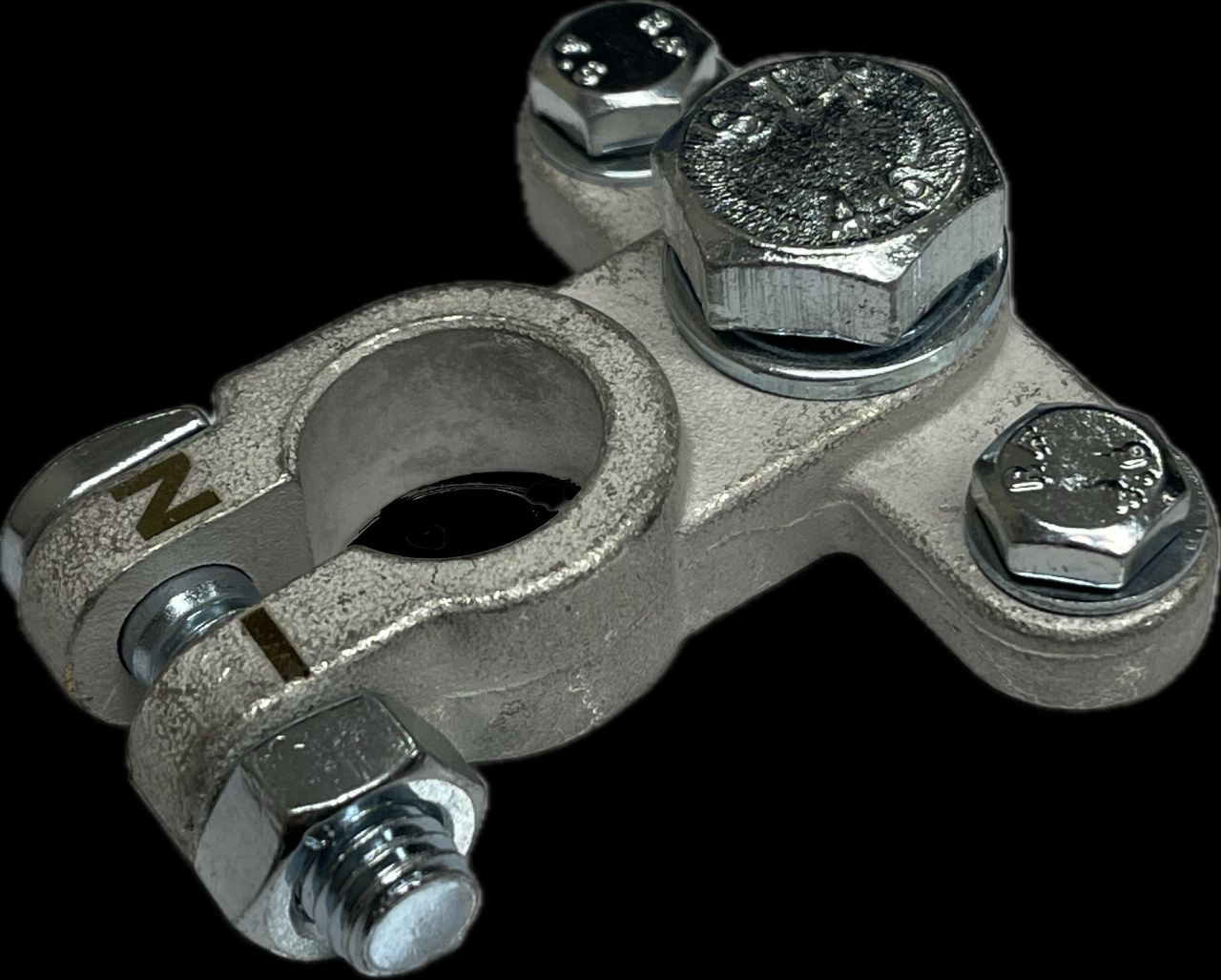 Batteriepolklemme NEG. M6–M10–M6 Schraube